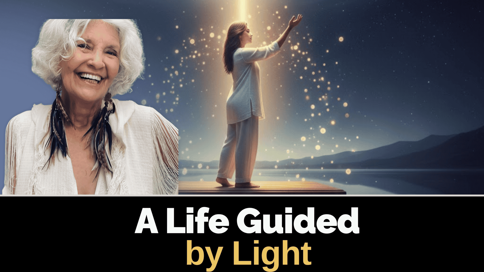 Bright spiritual event promoting healing, consciousness, and personal growth.