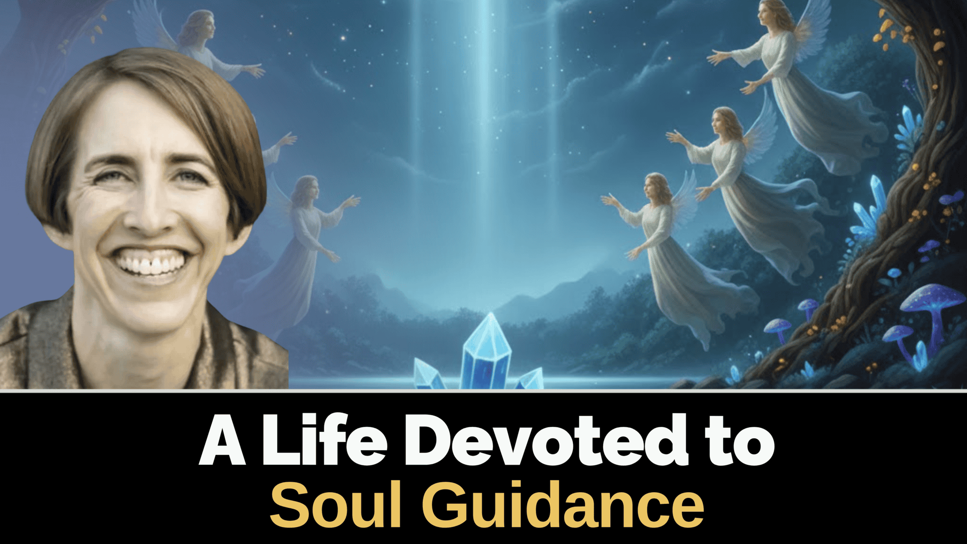 Ethereal angels guide spiritual growth at the New Living Expo; a haven for soul seekers.