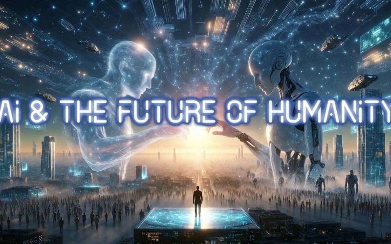 High-tech AI and robot panels at New Living Expo. Explore innovations shaping humanity's future.